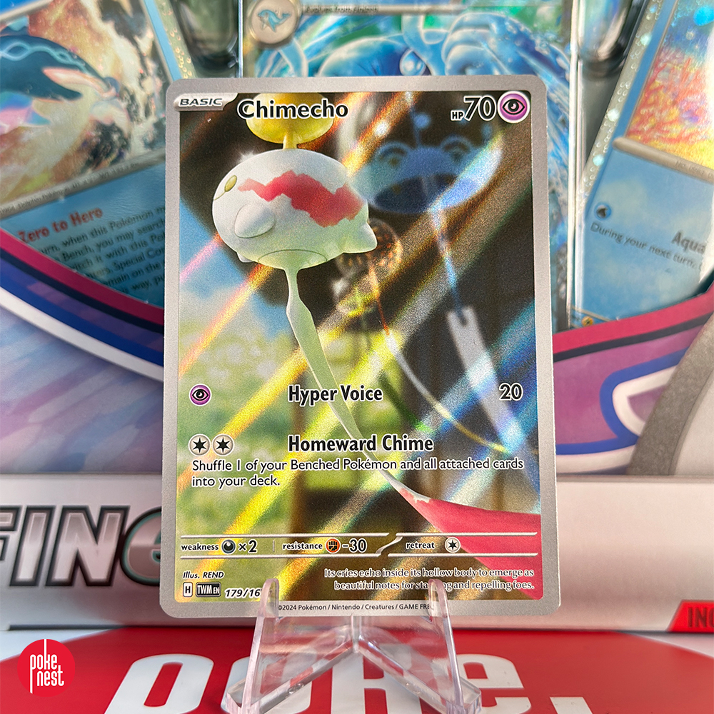 Karta Pokémon TCG: Chimecho 179/167 - Twilight Masquerade (Illustration Rare)