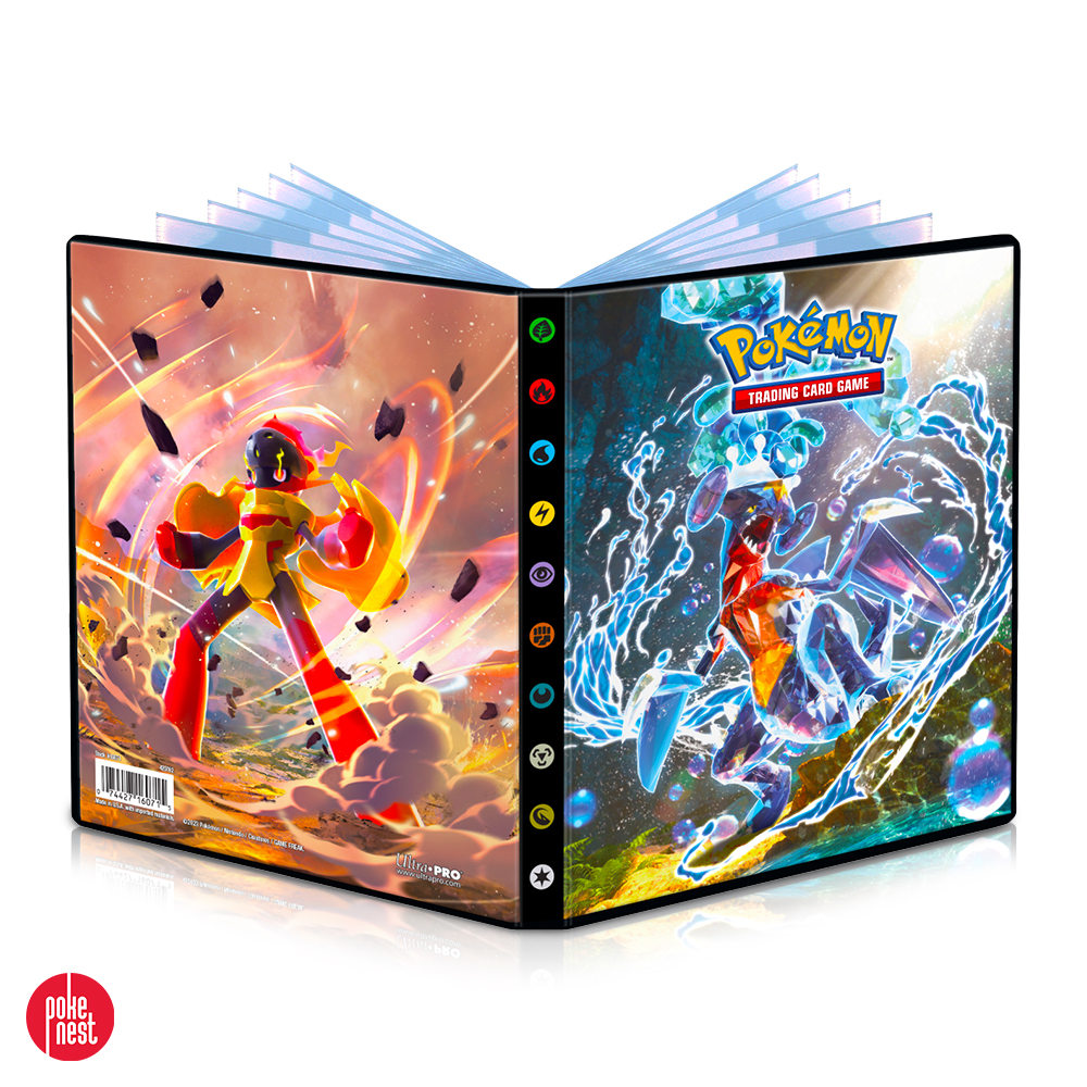 Pokémon TCG: Album Paradox Rift - 4 kieszenie na 80 kart