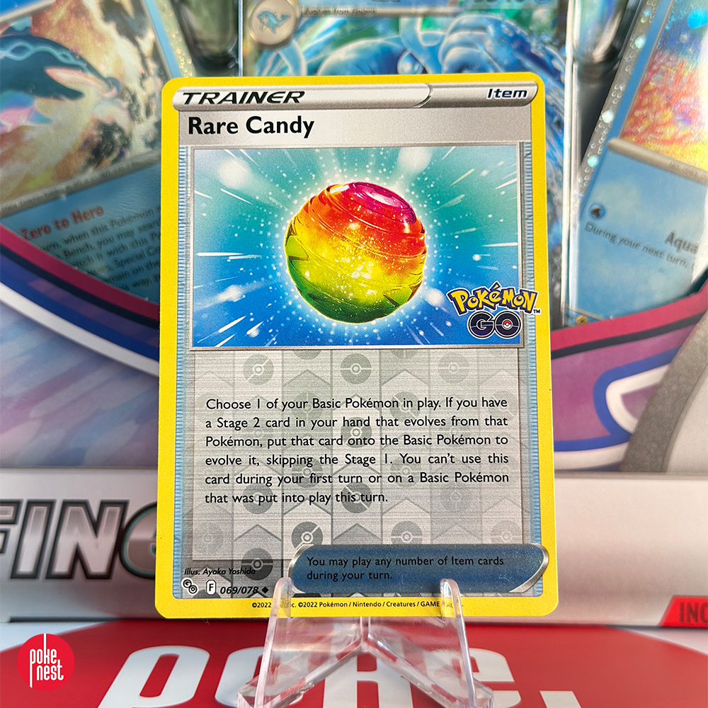 Karta Pokémon TCG: Rare Candy 069/078 - Pokémon GO (Reverse Holo)