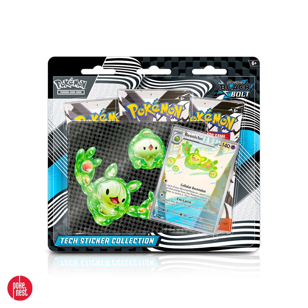 Pokémon TCG: Black Bolt & White Flare - Tech Sticker Reuniclus