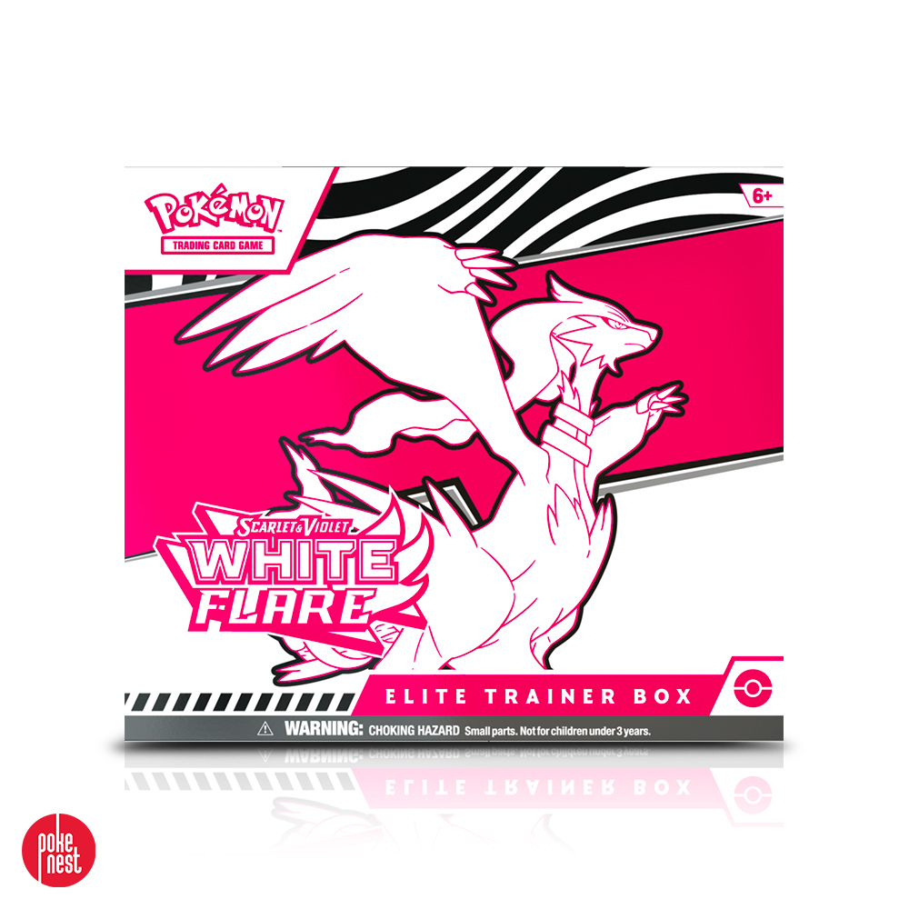 Pokémon TCG- Scarlet & Violet - White Flare - ETB - Reshiram 2