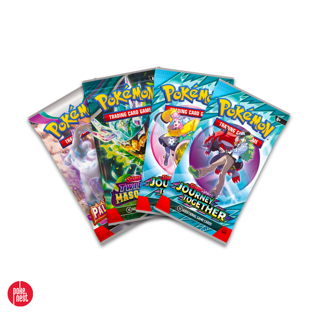 Pokémon TCG- Slashing Legends Tin - Koraidon Zacian ex booster