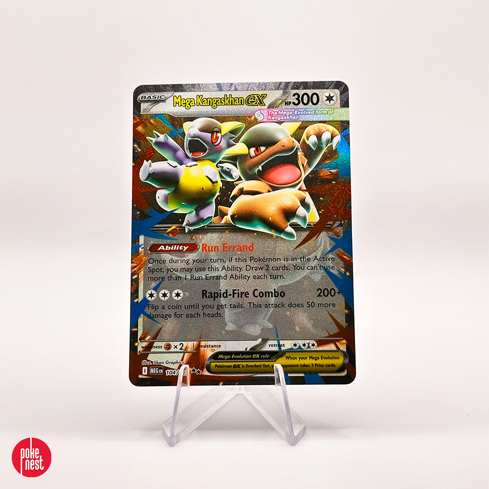 Karta Pokémon TCG: Mega Kangaskhan 104/132 - Mega Evolution (Double Rare)