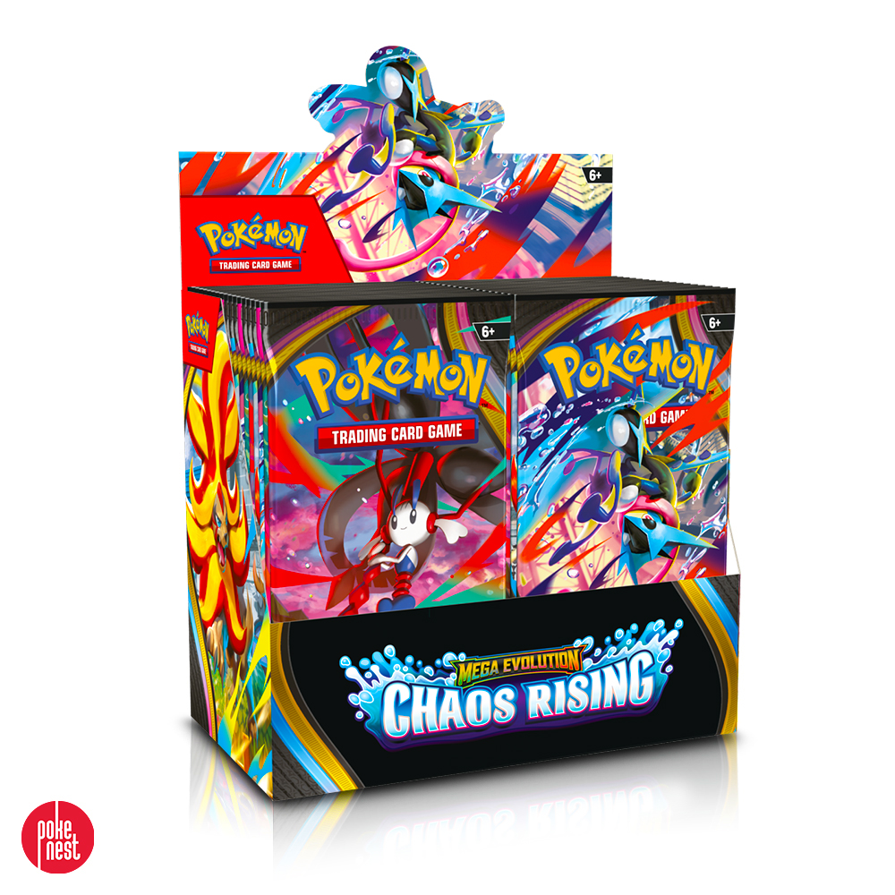 Pokémon TCG: Chaos Rising - Booster Box (36 boosterów)